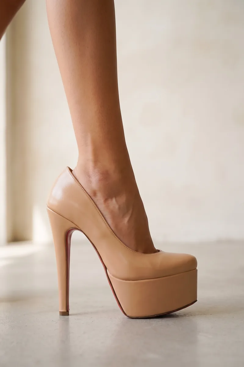 Zenith Nude Cilt Kadın Platform Ayakkabı — 3