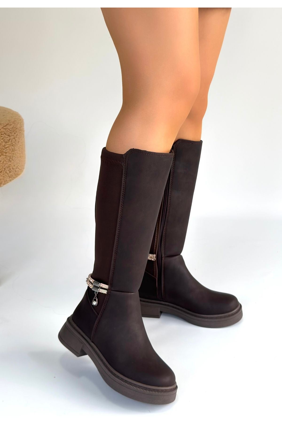 Mojja Kahverengi Nubu Çizme
