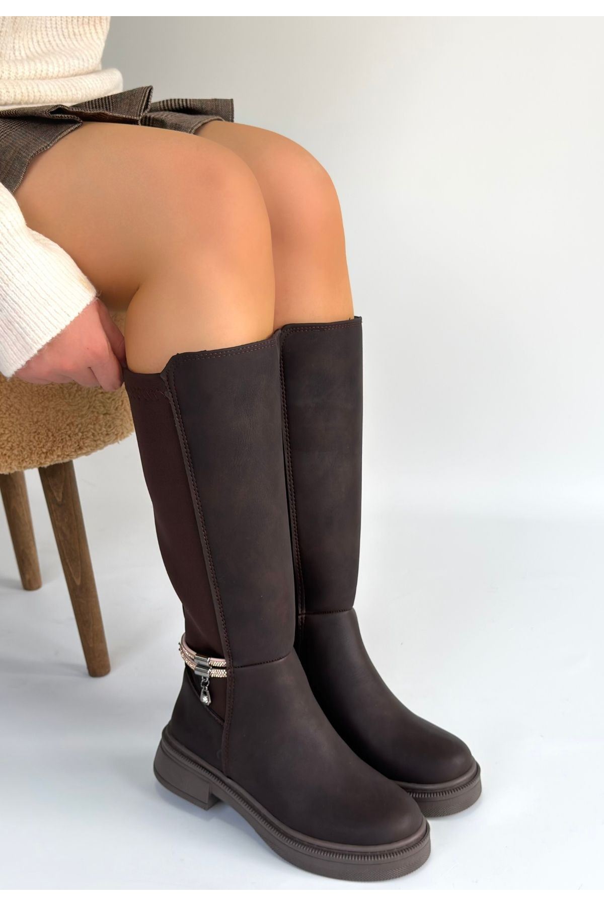 Mojja Kahverengi Nubu Çizme