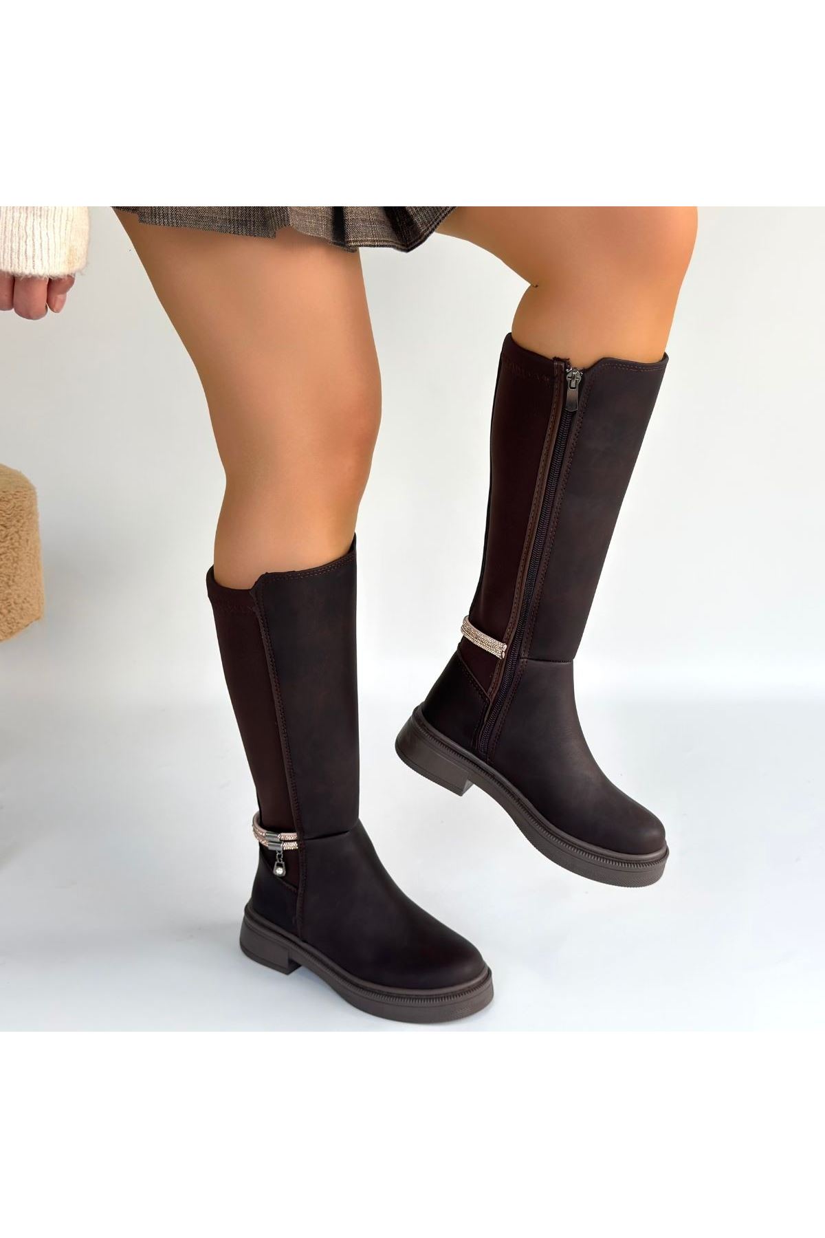 Mojja Kahverengi Nubu Çizme