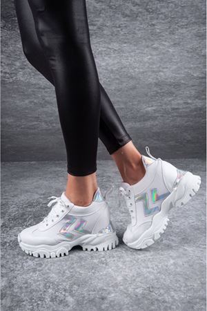 Nicole  White  Gizli Topuk Kadın Spor Ayakkabı