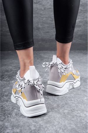 Rosa Gizli Topuklu Spor Ayakkabı