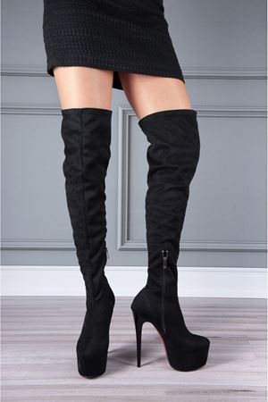 Merlin  Yüksek Topuklu Kadın Çizme