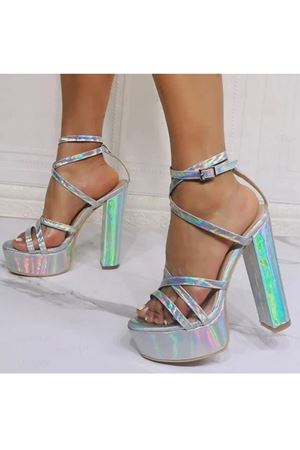 Duman  Helegram   Yüksek Kadın Topuklu Ayakkabı 