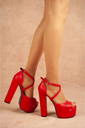 Bella Kırmızı Deri 