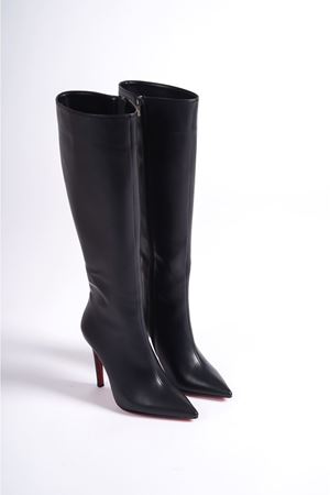 Tasarım Kadın Çizme Yüksek Topuklu Ayakkabı Limbo