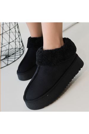 Edali Siyah Süet Bot