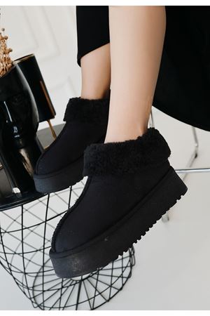 Edali Siyah Süet Bot