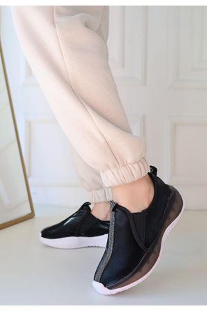 Hılly Siyah Paraşüt Spor Ayakkabı