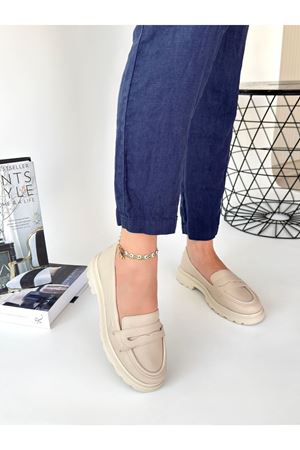 Narli Bej Cilt Oxford Ayakkabı