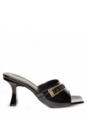 Sief Siyah Rugan Topuklu Terlik