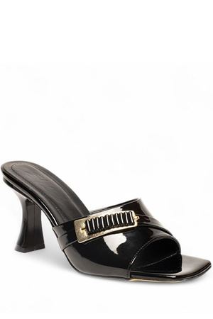 Sief Siyah Rugan Topuklu Terlik