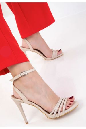 Coze Nude Topuklu Ayakkabı