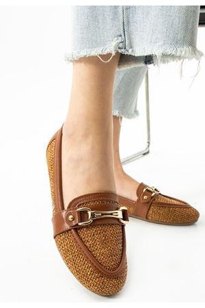 Rain Taba Cilt Babet Ayakkabı