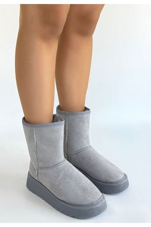 Sophia Gri Süet Bot