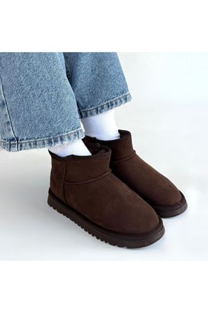 Elsa Kahverengi Süet Bot