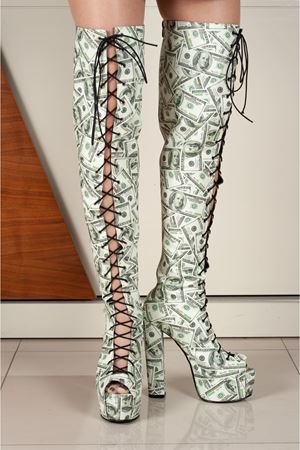  Toby Gladyatör Topuklu Tasarım İpli Kadın Ayakkabı