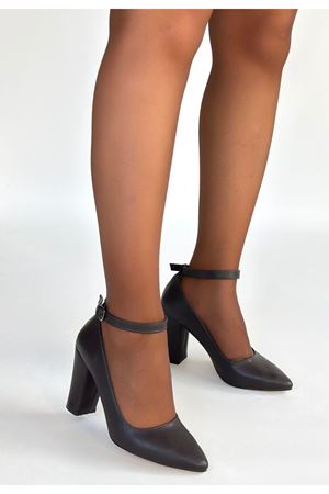 Rity Kahverengi Cilt Topuklu Ayakkabı