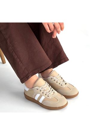 Zerti Bej Cilt Bağcıklı Spor Ayakkabı